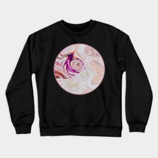 Marble Effect Crewneck Sweatshirt